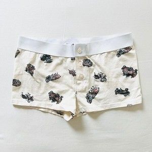 BNWT Brandy Melville/John Galt Chill Since Cars/Trucks Boy Shorts Cotton…